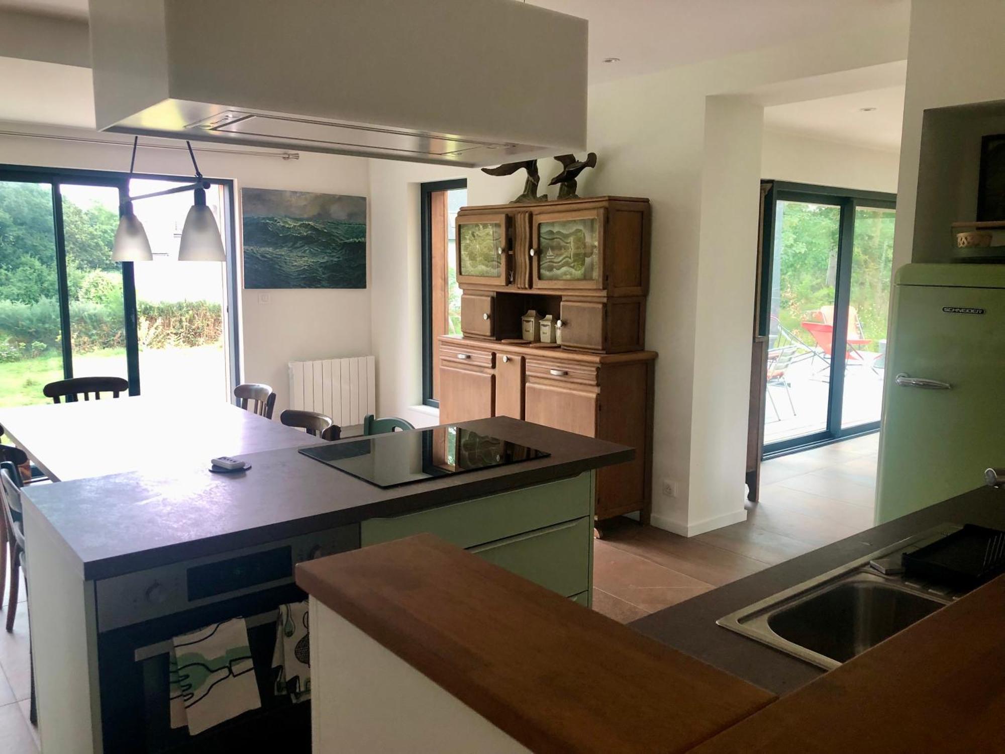 Villa Tidinghi, Plage De Rospico A Pied Névez Екстериор снимка