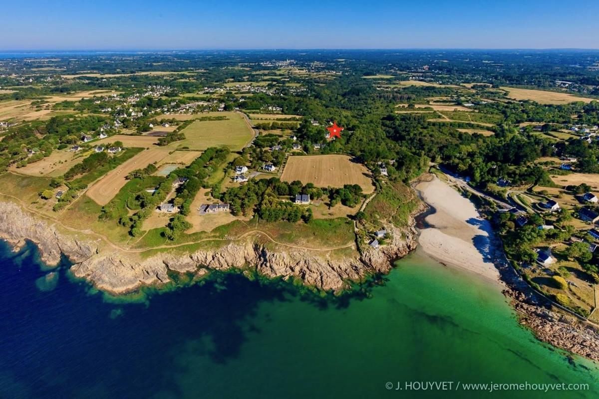 Villa Tidinghi, Plage De Rospico A Pied Névez Екстериор снимка